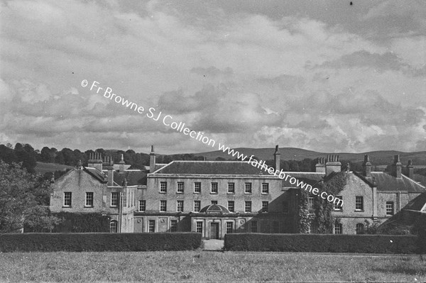 NORTH FRONT AND FORECOURT OF HOUSE